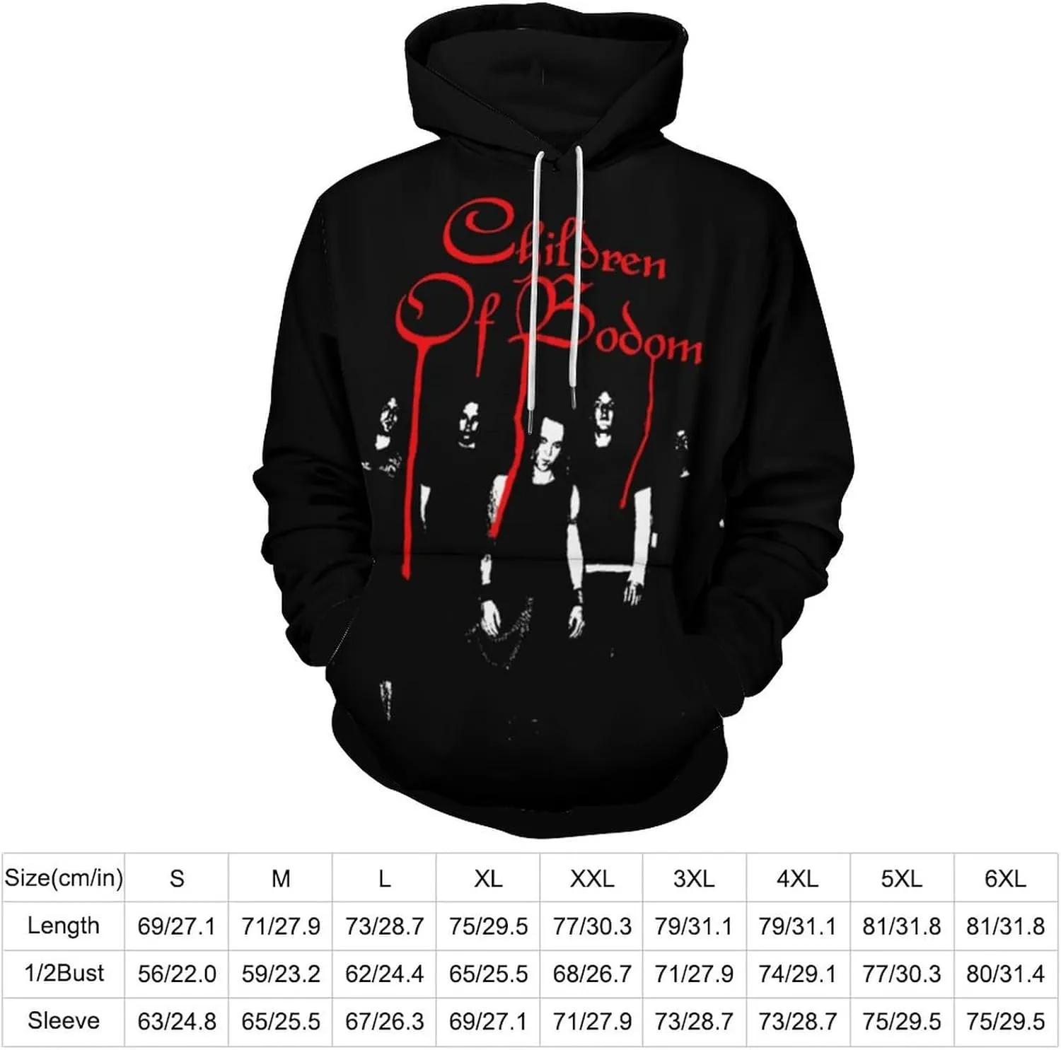 3D Hoodie Outerwear Long Sleeve Mens Vintage Hooded Tops Sweater Costume