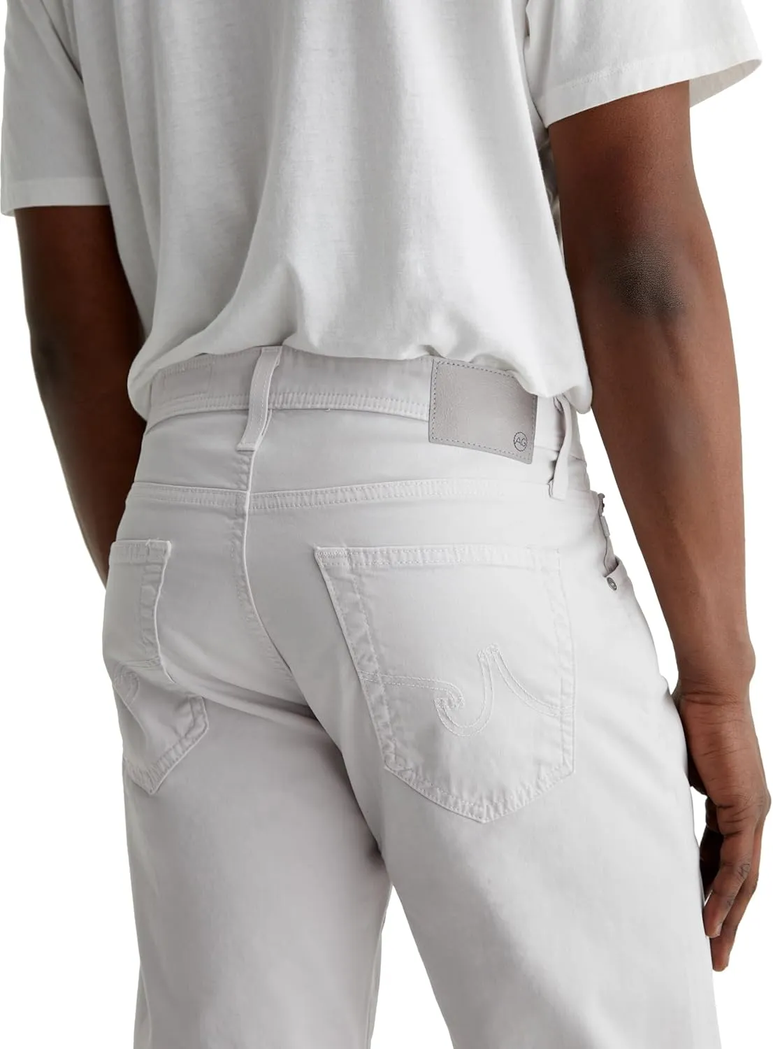 AG Adriano Goldschmied Men's Graduate Tailored Sueded Sateen Pant