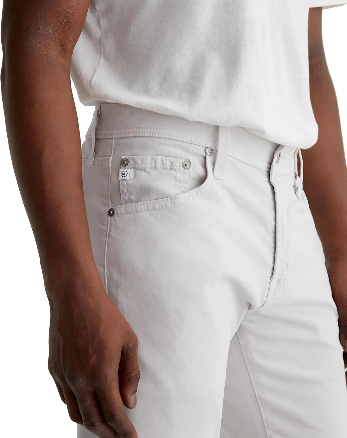 AG Adriano Goldschmied Men's Graduate Tailored Sueded Sateen Pant