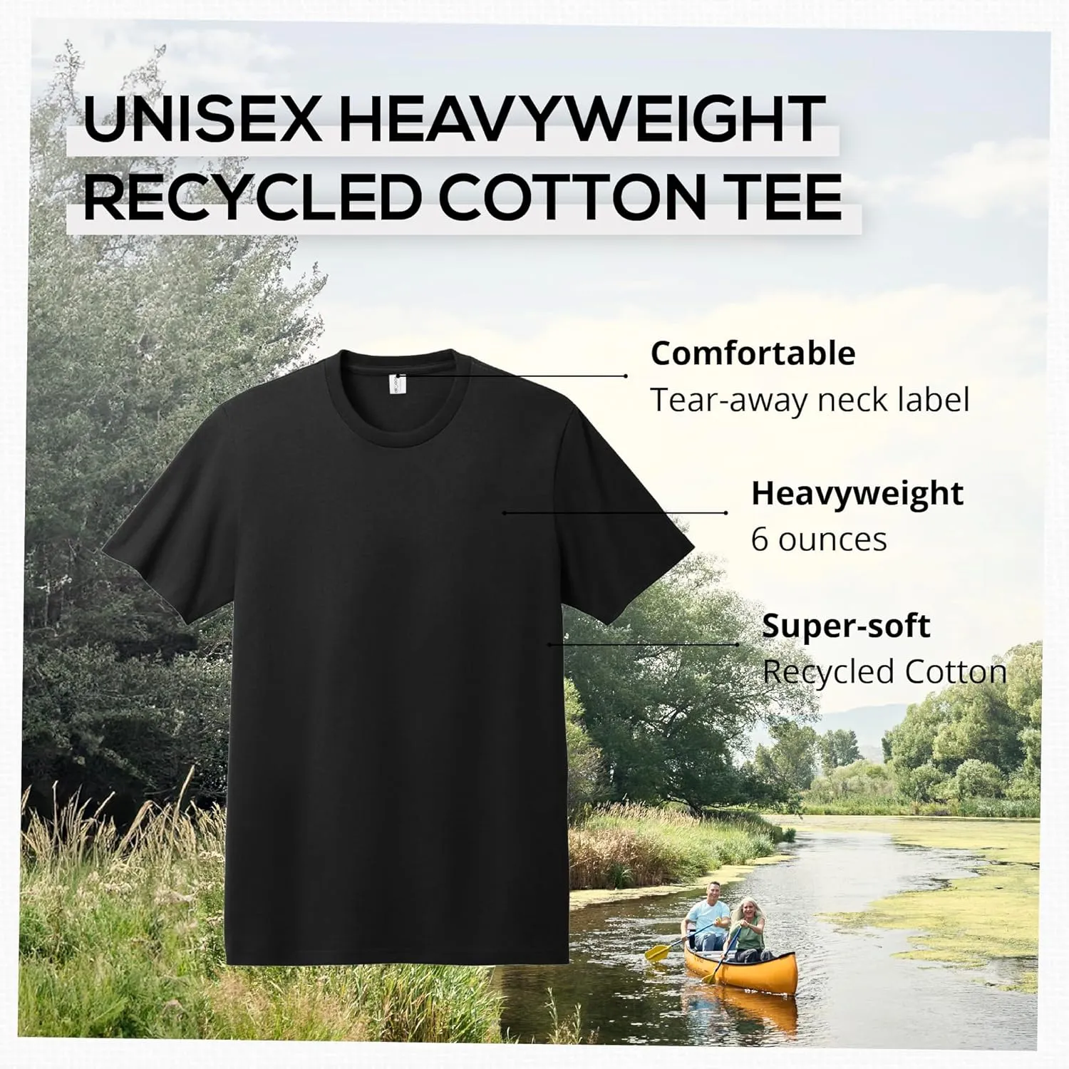 Allmade Heavyweight Recycled Cotton T-Shirt