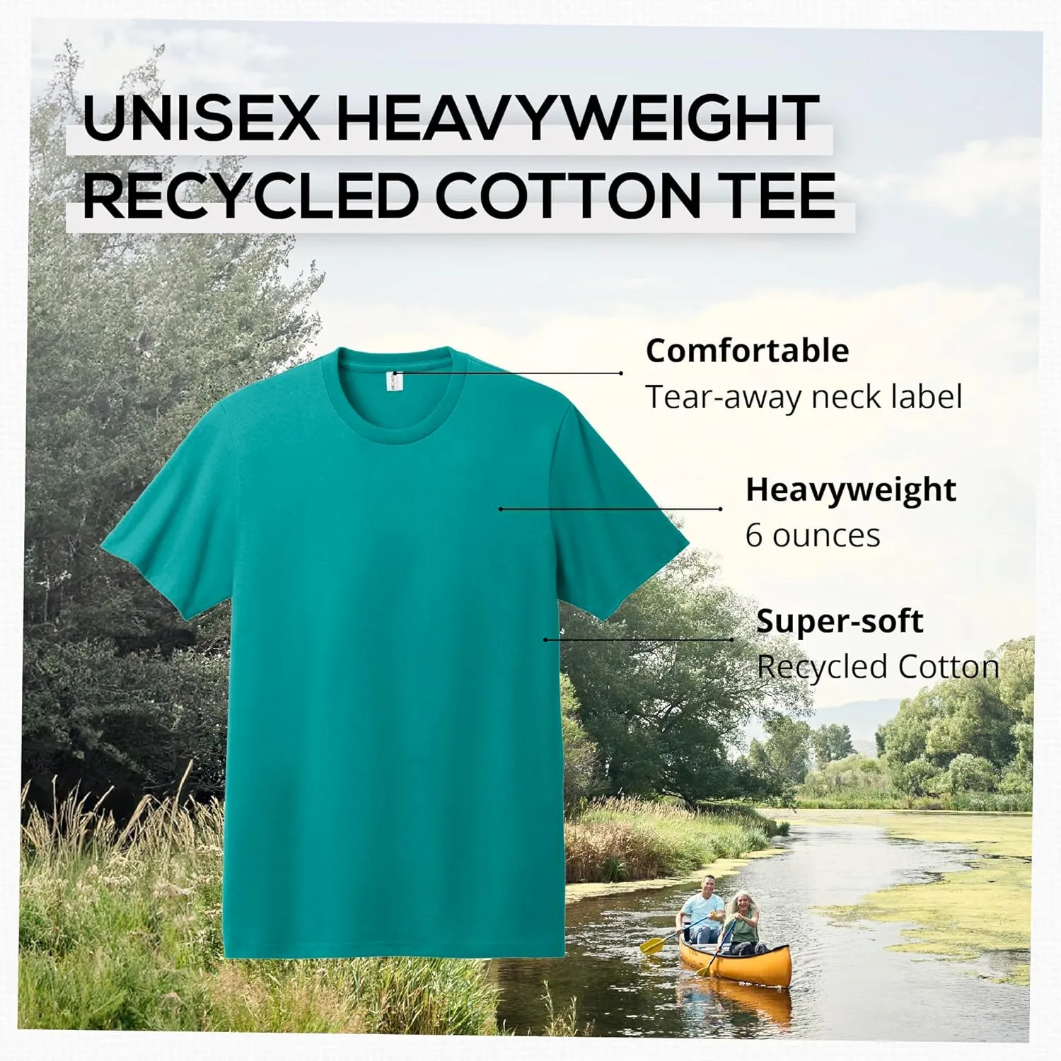 Allmade Heavyweight Recycled Cotton T-Shirt