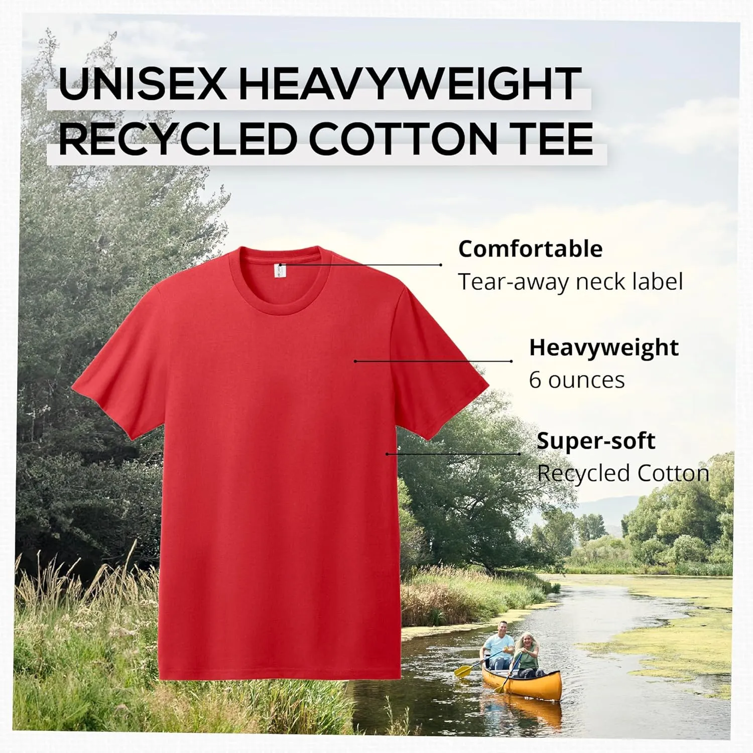 Allmade Heavyweight Recycled Cotton T-Shirt