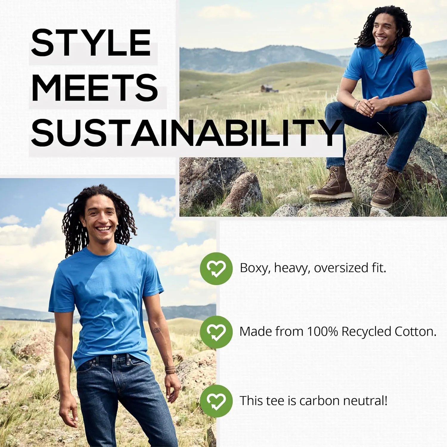 Allmade Heavyweight Recycled Cotton T-Shirt