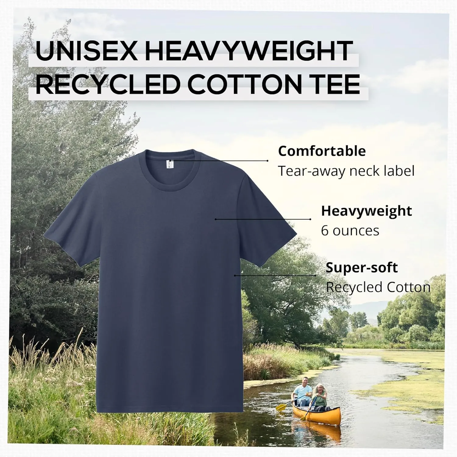 Allmade Heavyweight Recycled Cotton T-Shirt