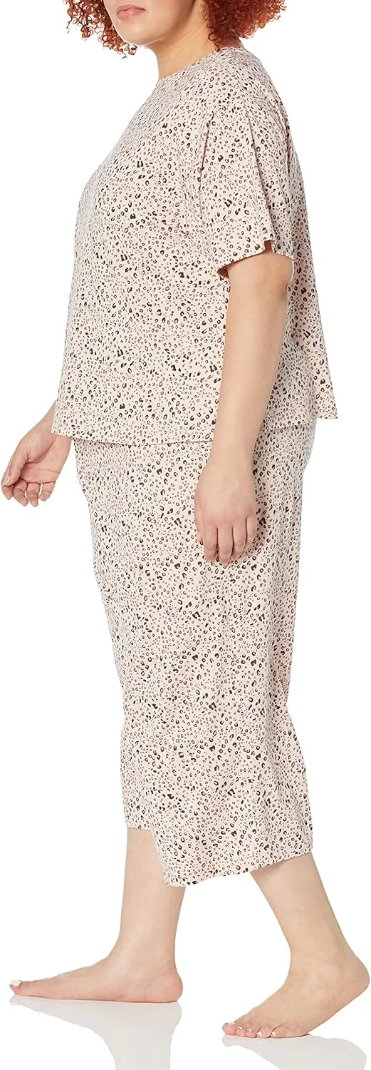 Amazon Essentials Women's Knit Jersey Pajama Set