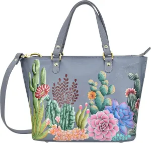 Anuschka Women's Original Hand-Painted Genuine Leather Medium Tote