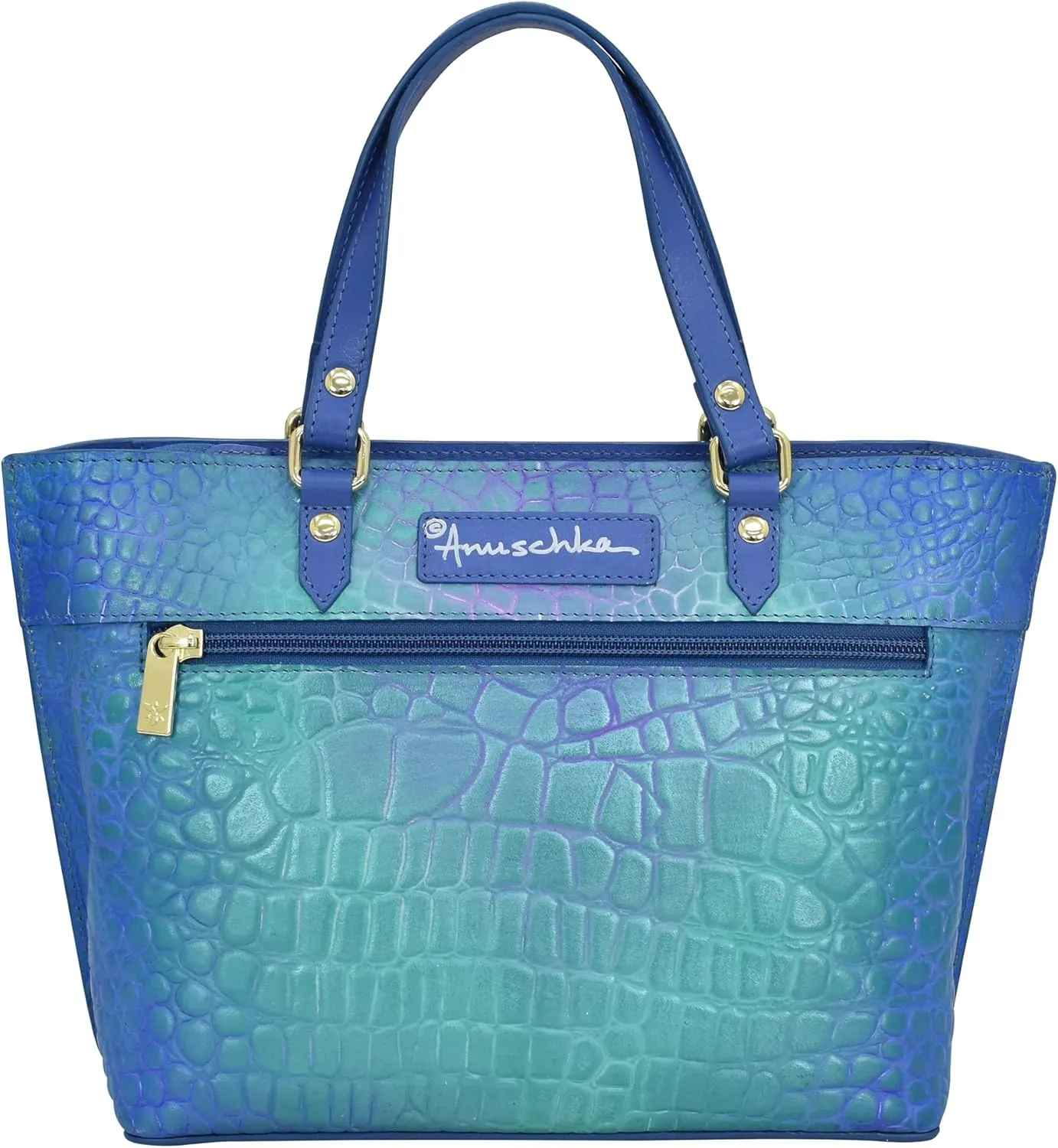 Anuschka Women's Original Hand-Painted Genuine Leather Medium Tote