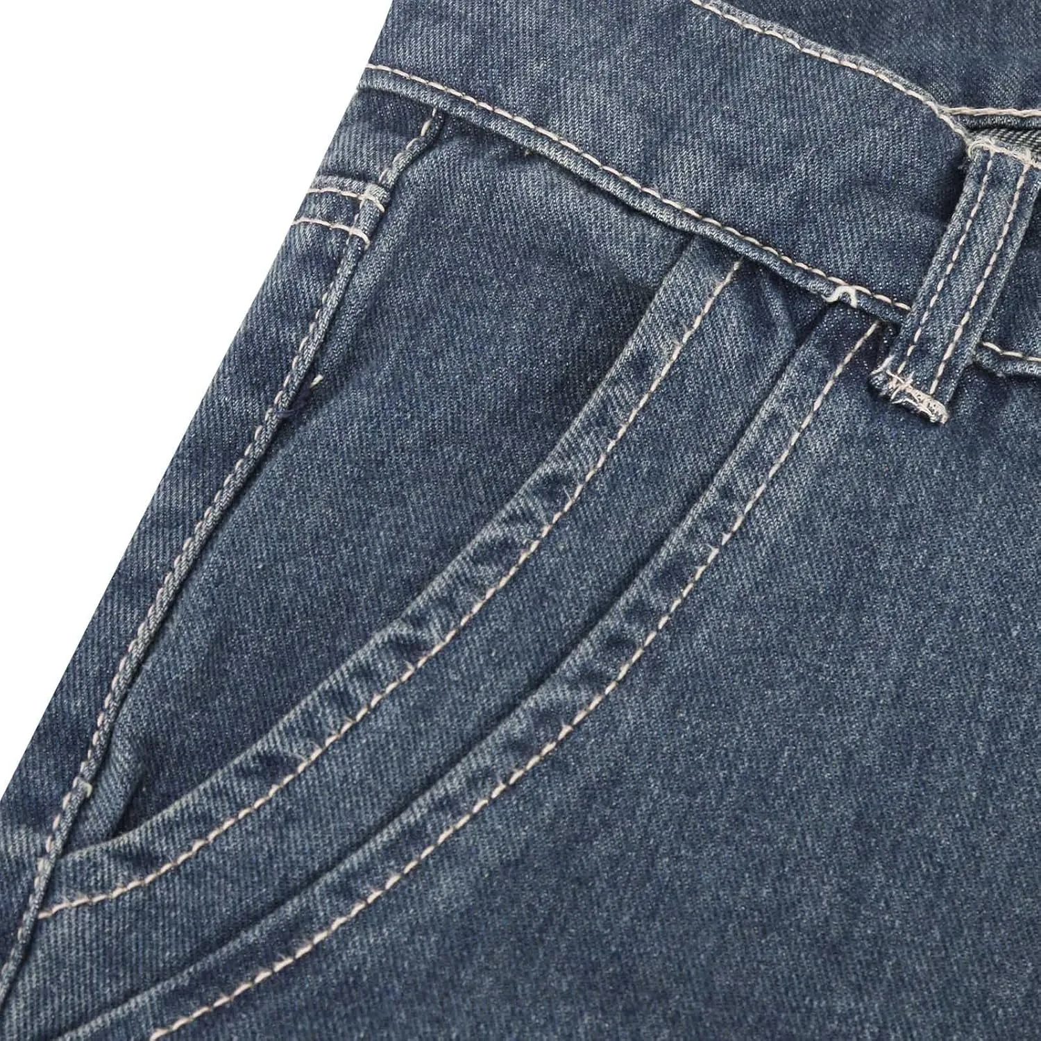 Baggy Jeans for Women Relax Fit Baggy Bootcut Bootleg Pants Vintage Distressed Jeans Straight Wide Leg Denim Trousers