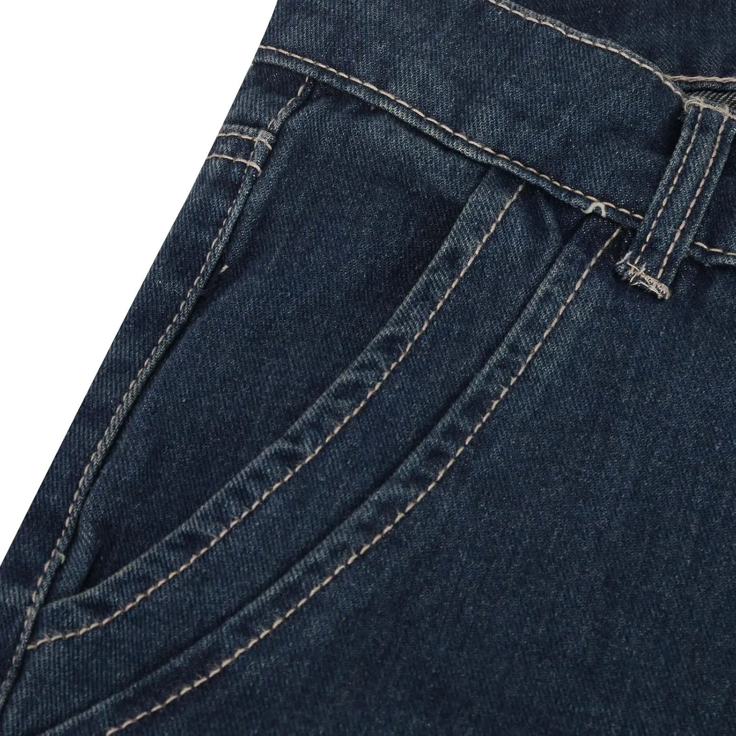 Baggy Jeans for Women Relax Fit Baggy Bootcut Bootleg Pants Vintage Distressed Jeans Straight Wide Leg Denim Trousers