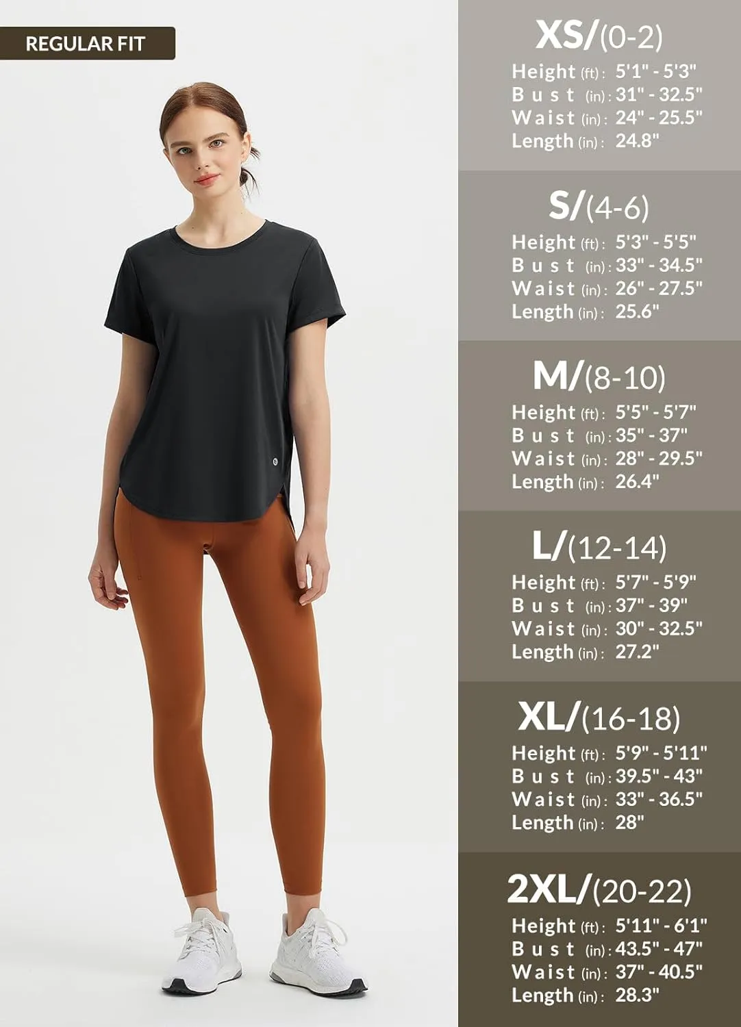baleaf Women's Short Sleeve Workout Shirts Athletic Running Yoga Tops with Curved Hem Quick Dry Sun T-Shirt UPF 50 