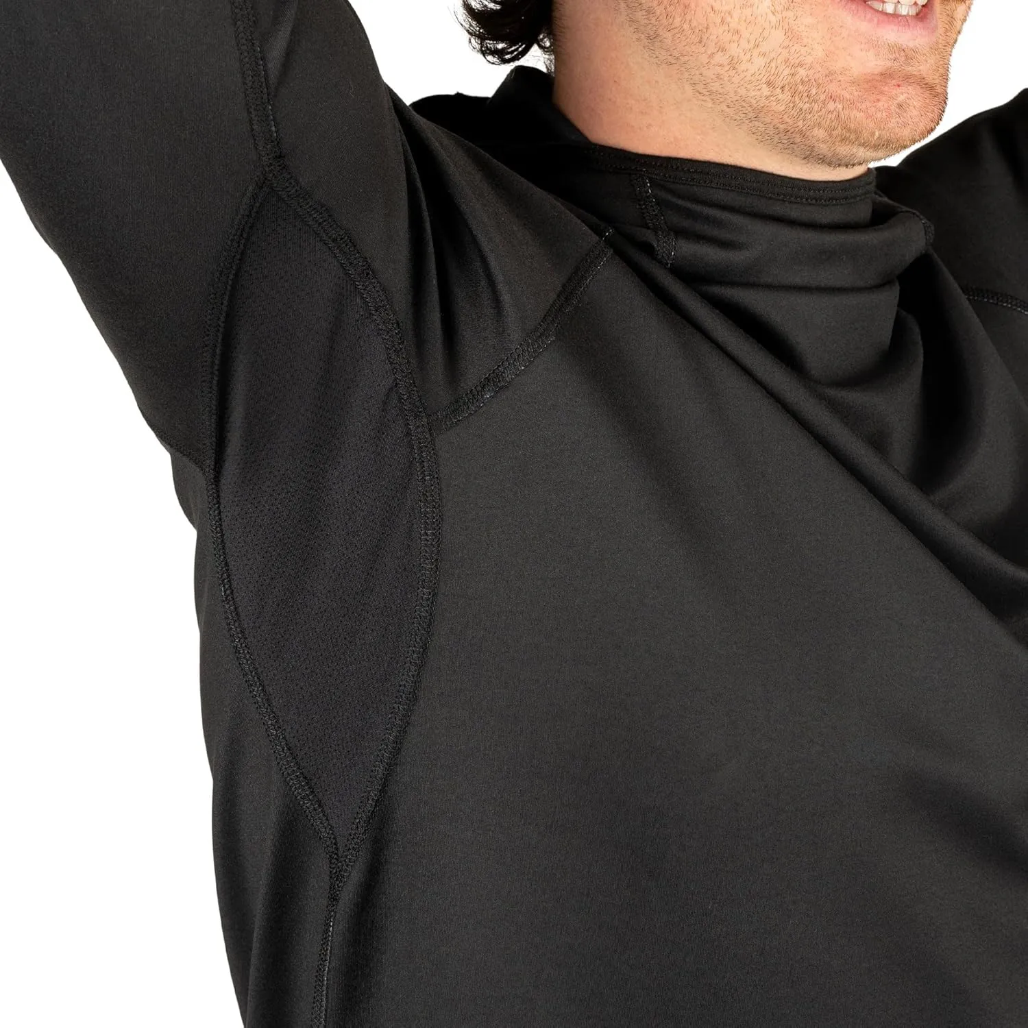 BLACKSTRAP Men's Summit Base Layer Hoodie Long Sleeve, Full Contoured Hood, Maximum Warmth and Comfort, [insert color]