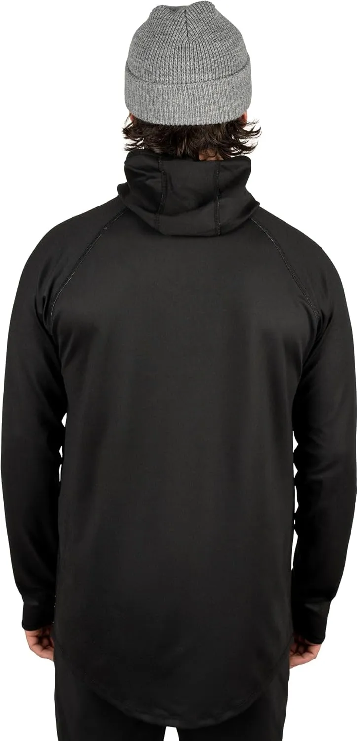 BLACKSTRAP Men's Summit Base Layer Hoodie Long Sleeve, Full Contoured Hood, Maximum Warmth and Comfort, [insert color]