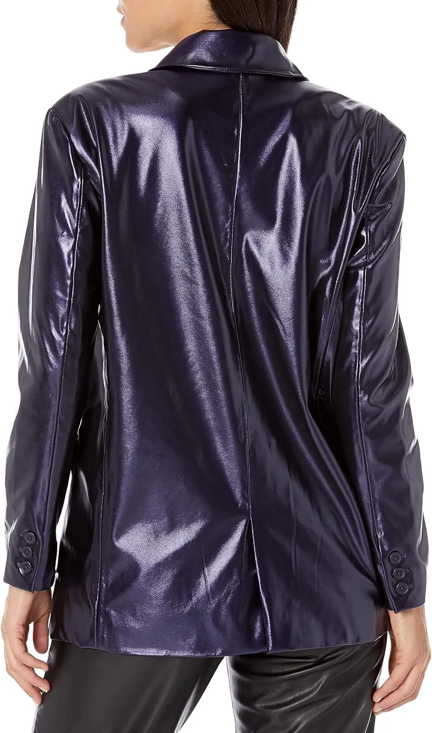 [BLANKNYC] Womens Luxury Clothing Oversized Blazzer with Pockets, Comfortable & Stylish Coat