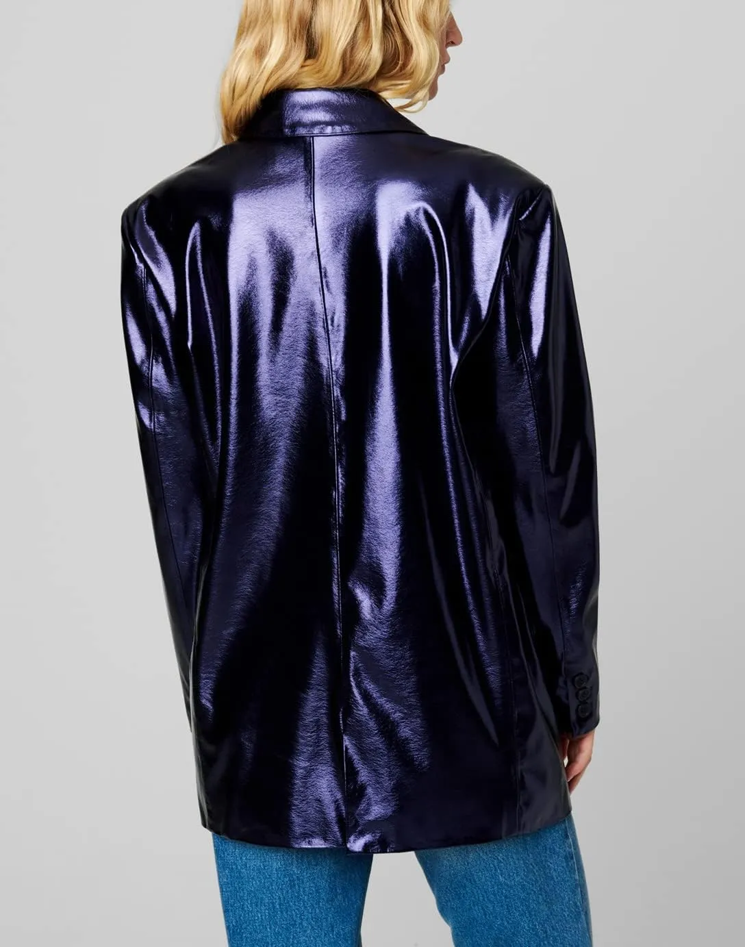 [BLANKNYC] Womens Luxury Clothing Oversized Blazzer with Pockets, Comfortable & Stylish Coat