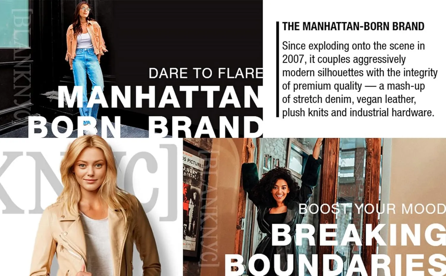 [BLANKNYC] Womens Luxury Clothing Oversized Blazzer with Pockets, Comfortable & Stylish Coat