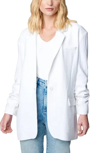 [BLANKNYC] Womens Luxury Clothing Oversized Blazzer with Pockets, Comfortable & Stylish Coat