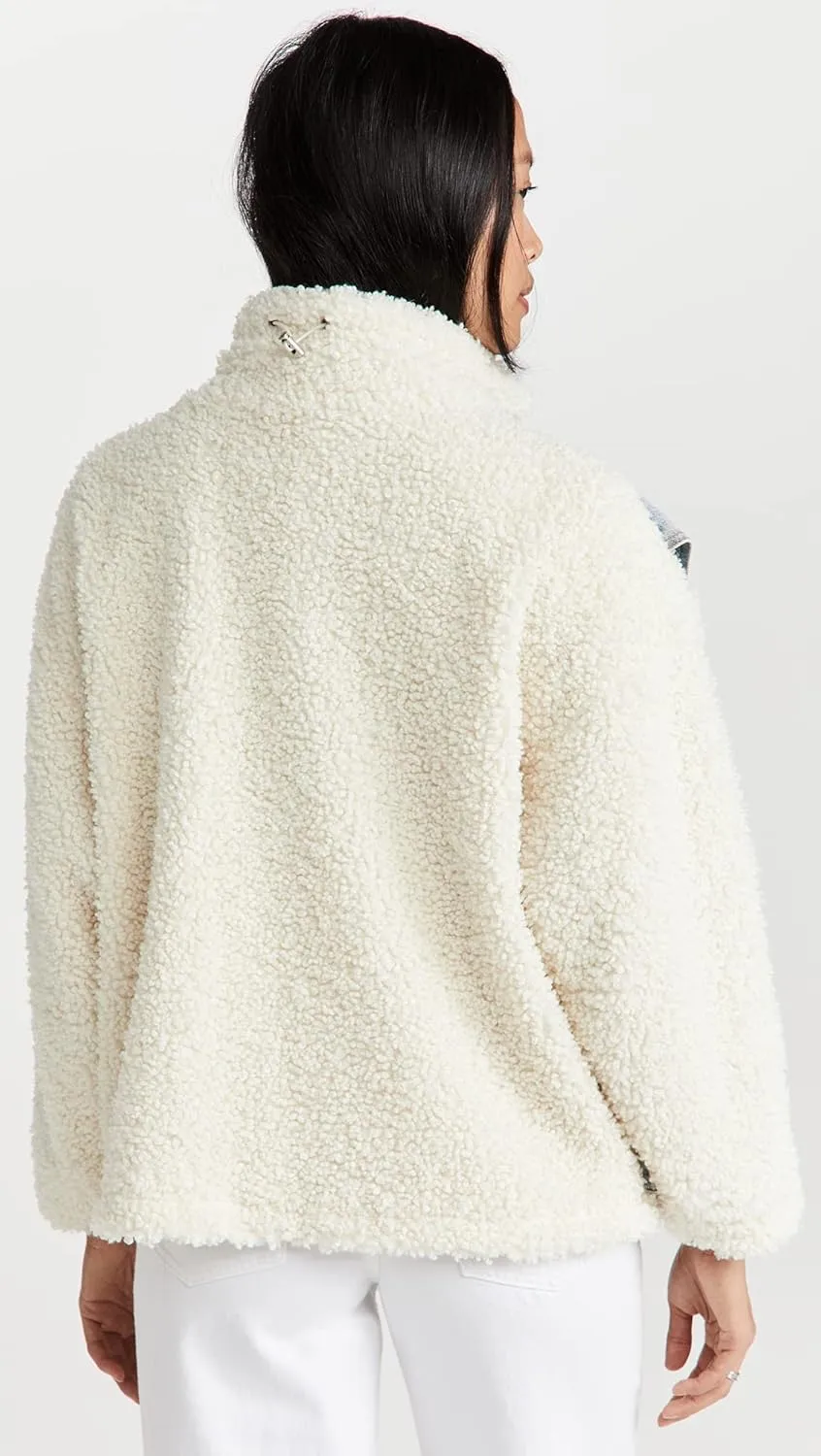 [BLANKNYC] womens Luxury Clothing Sherpa Jacket, Comfortable & Stylish Coat