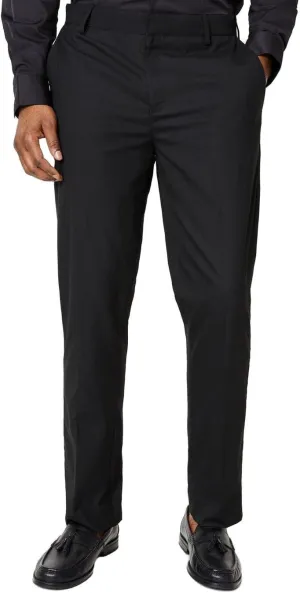 Burton Mens Smart Tailored Suit Trousers (30S) (Black)