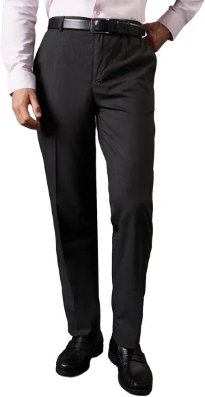 Burton Mens Smart Tailored Suit Trousers (32R) (Charcoal)