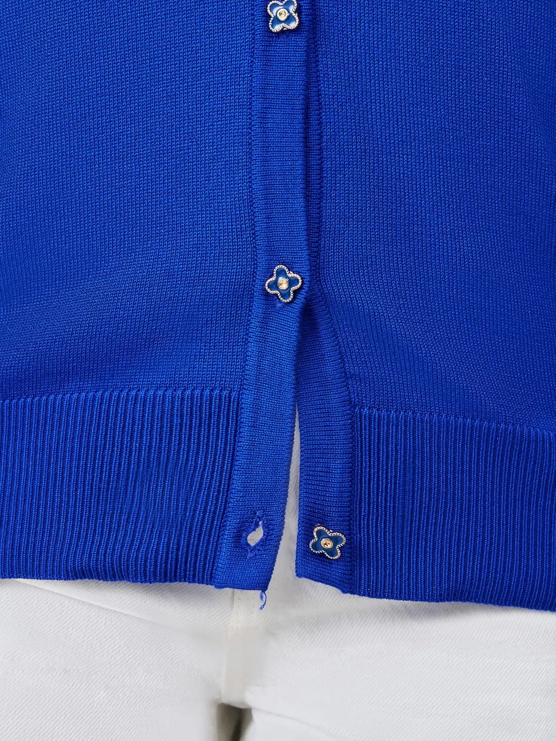 Cable & Gauge Novelty Button Cardigan