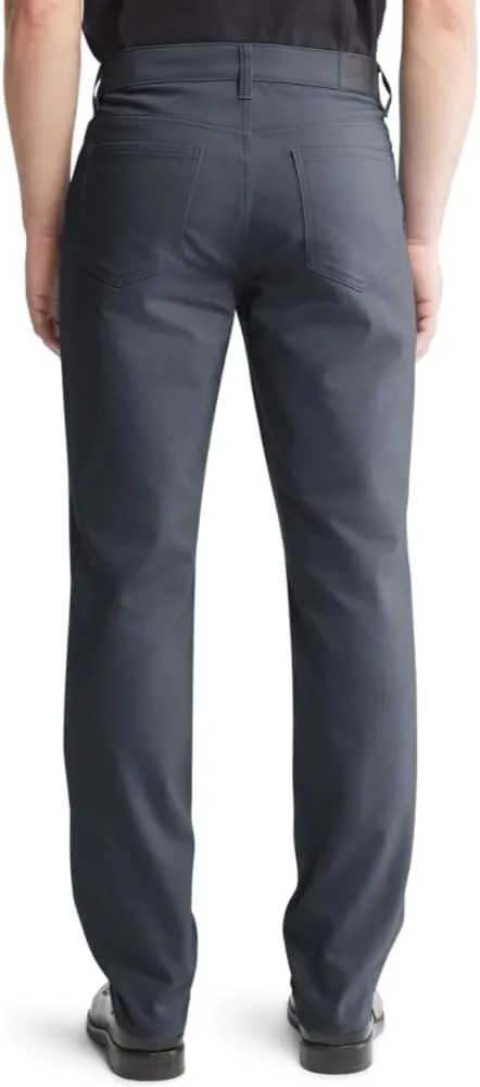 Calvin Klein Men's Move 365 Stretch Slim Fit Wrinkle Resistant Tech Woven Pant
