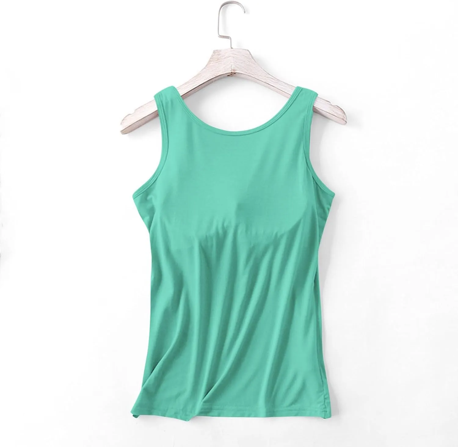 Camisole Tops for Women Running Sports Racerback Bras Plus Size Comfy Tank Tops Sleeveless Tanks with Built in Bra