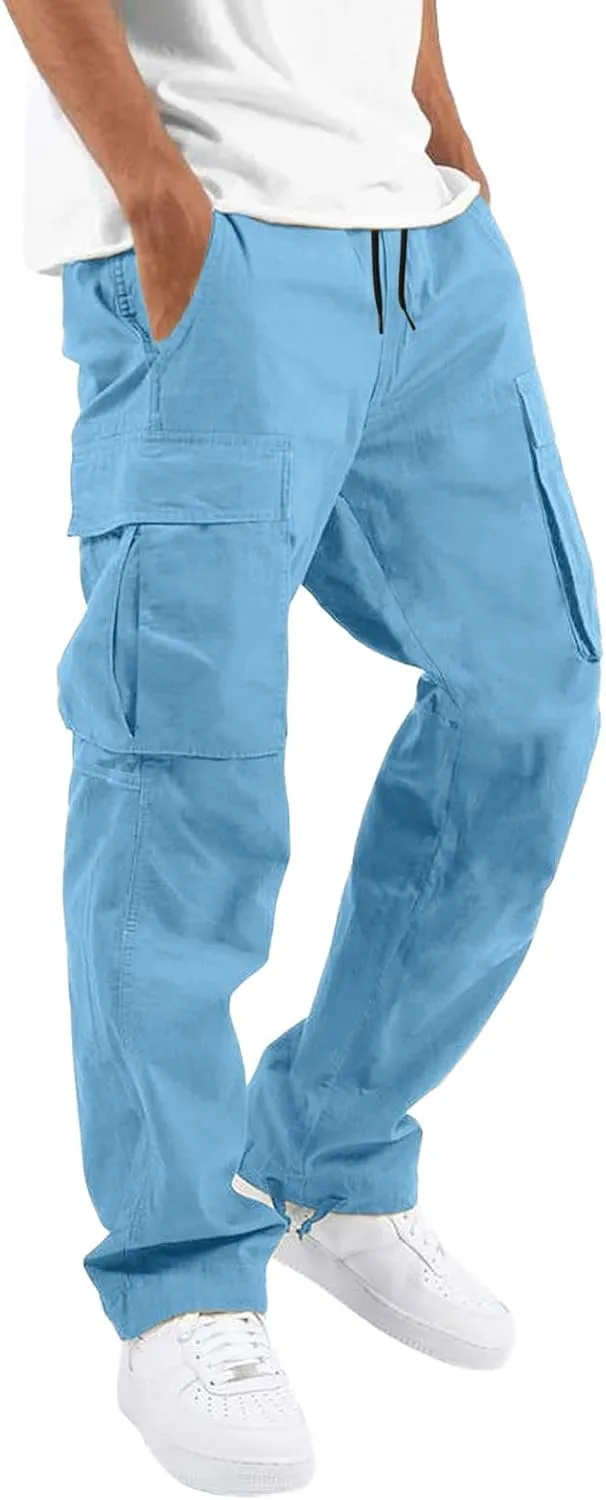 Cargo Pants for Men Relaxed Fit Stretch Combat Outdoor Hiking Pants Sweatpants for Men Cargo Pants for Men Mens Work
