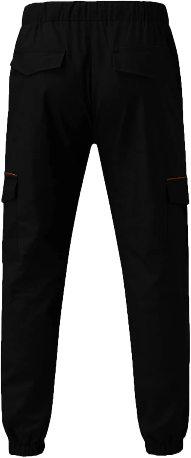 Cargo Pants for Men,Men Outdoor Cargo Pant Classic Fit Lightweight Tactical Pants Hiking Jogger Multi Pockets