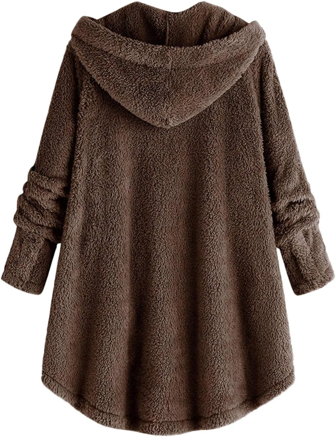 Ceboyel Womens Fuzzy Fleece Jackets Sherpa Winter Coats Cardigan Button Down Teddy Coat Hoodie Trendy Warm Loungewear 2023