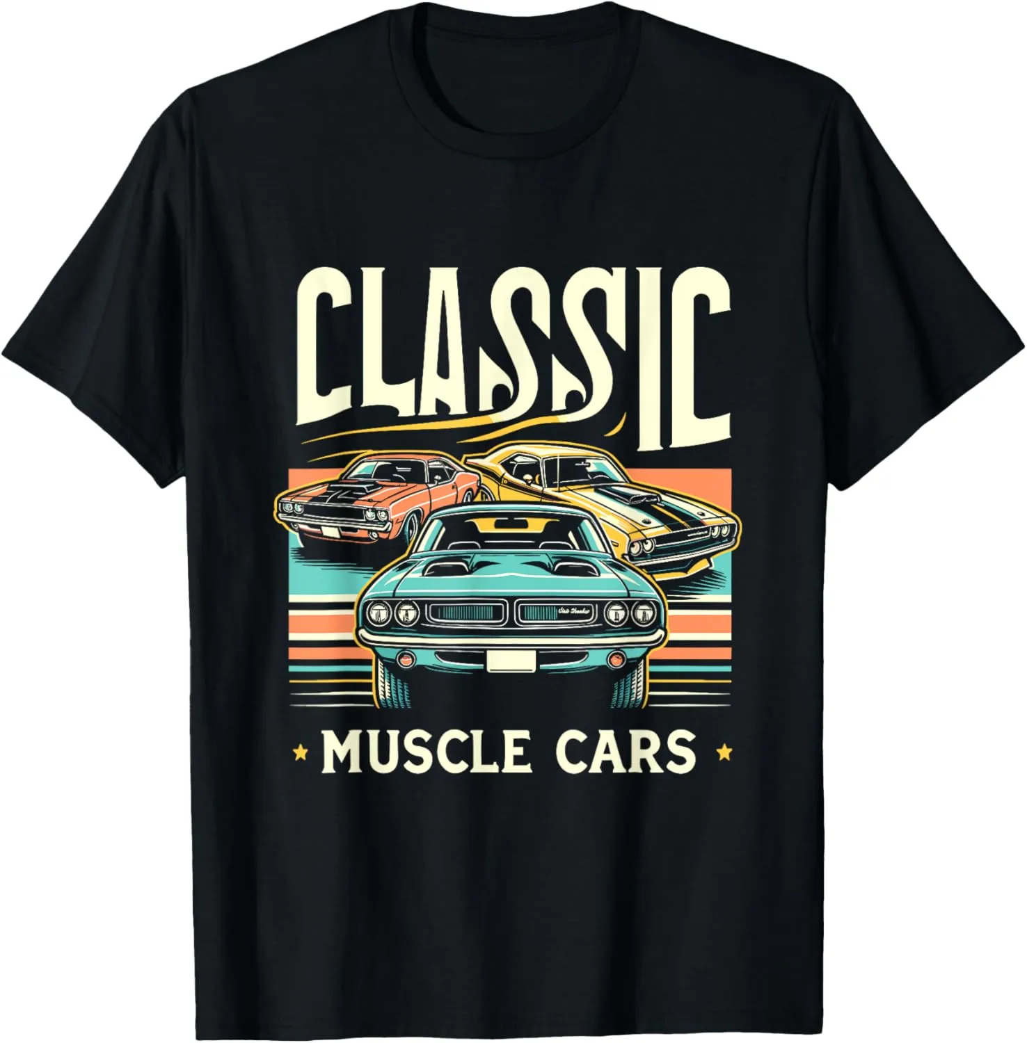 Classic Muscle Car Classic Vintage American Car T-Shirt