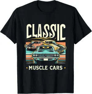 Classic Muscle Car Classic Vintage American Car T-Shirt