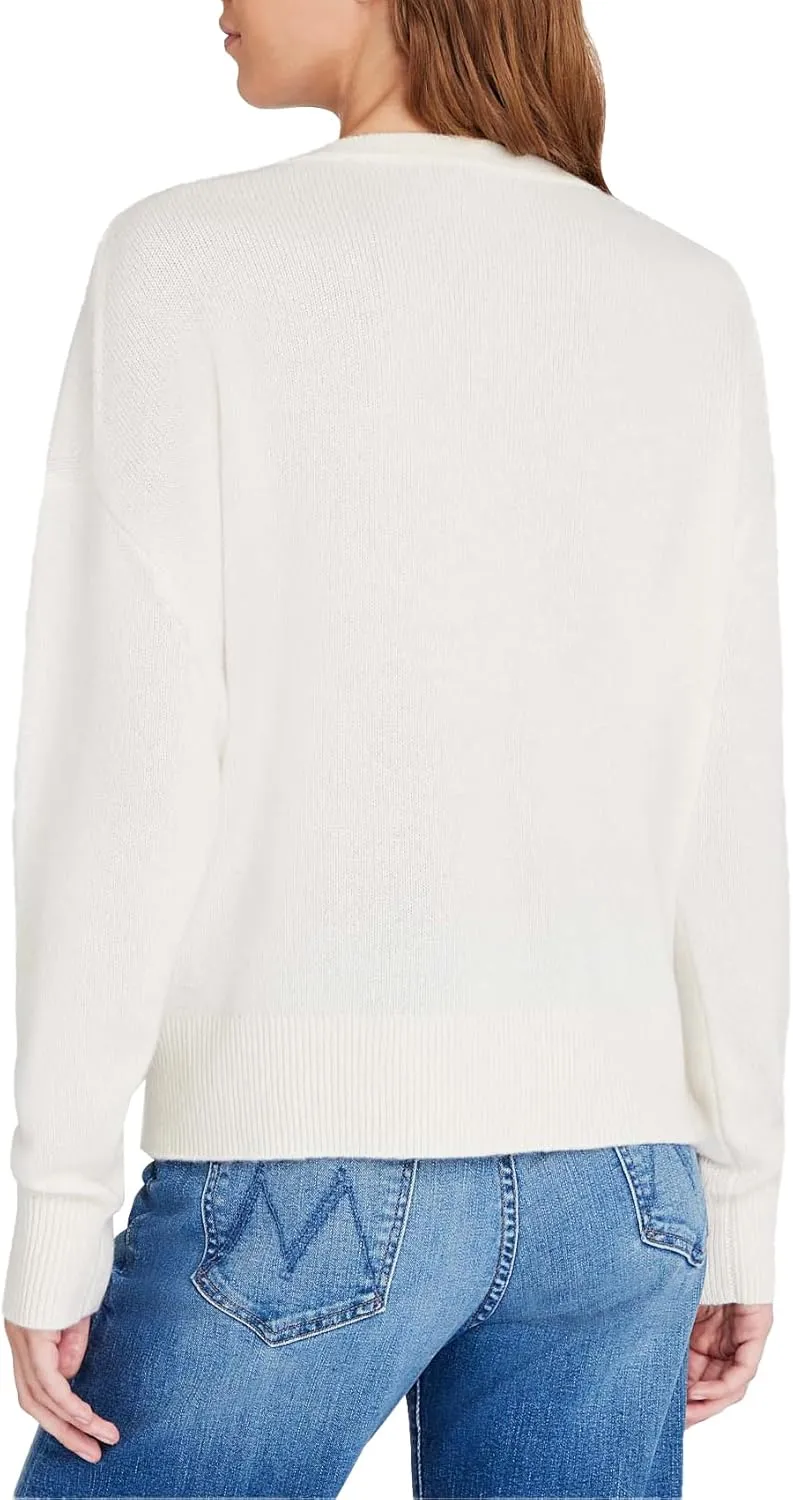 Club Monaco Women's Cashmere V Neck Sweater