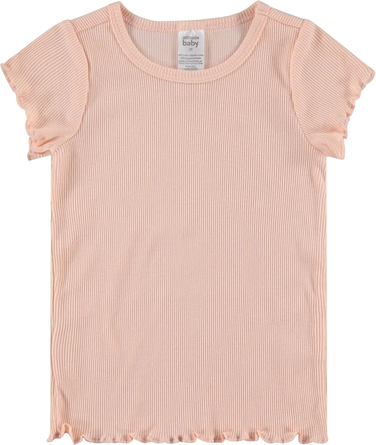 Cudlie 5-Pack Toddler/Baby Girl Short Sleeve Tops - Premium Quality Shirt Tops for Lightweight Comfort and Style.