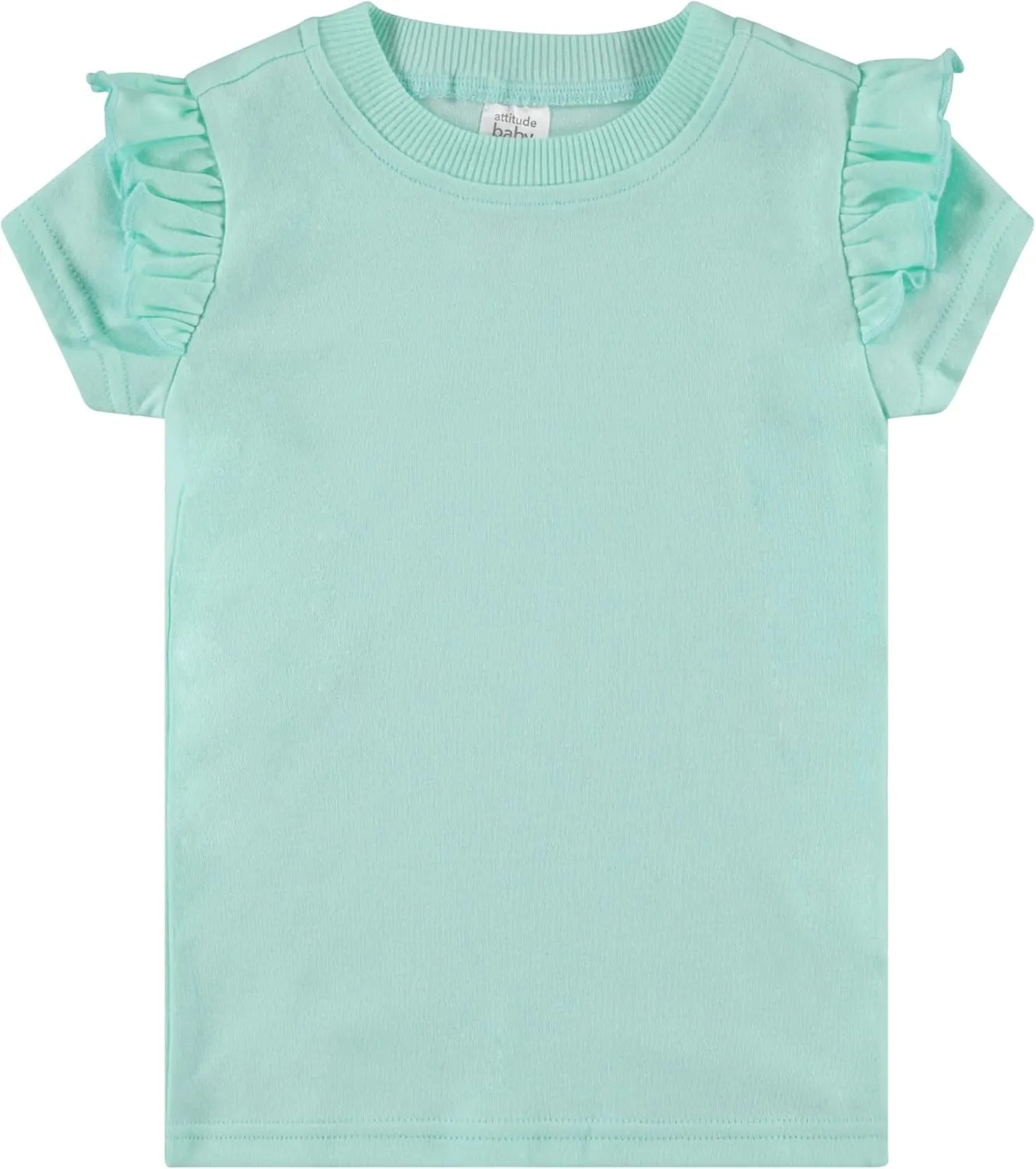 Cudlie 5-Pack Toddler/Baby Girl Short Sleeve Tops - Premium Quality Shirt Tops for Lightweight Comfort and Style.