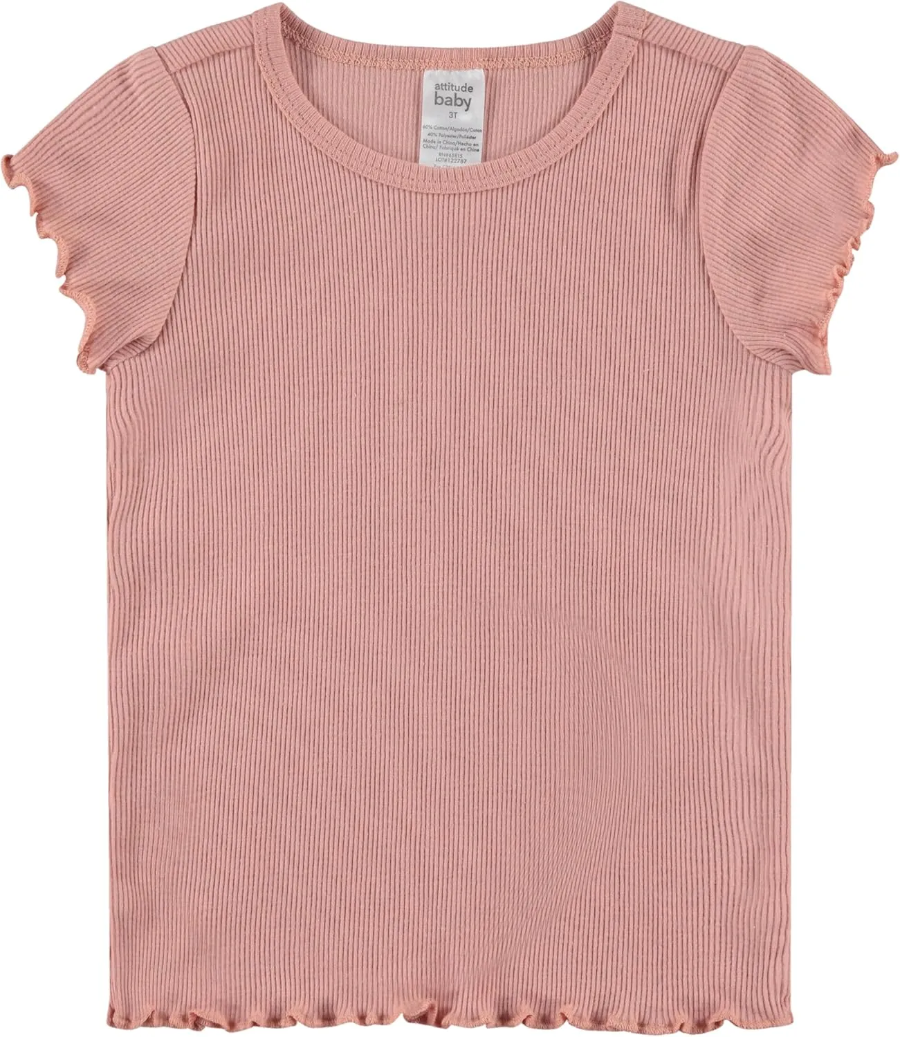 Cudlie 5-Pack Toddler/Baby Girl Short Sleeve Tops - Premium Quality Shirt Tops for Lightweight Comfort and Style.