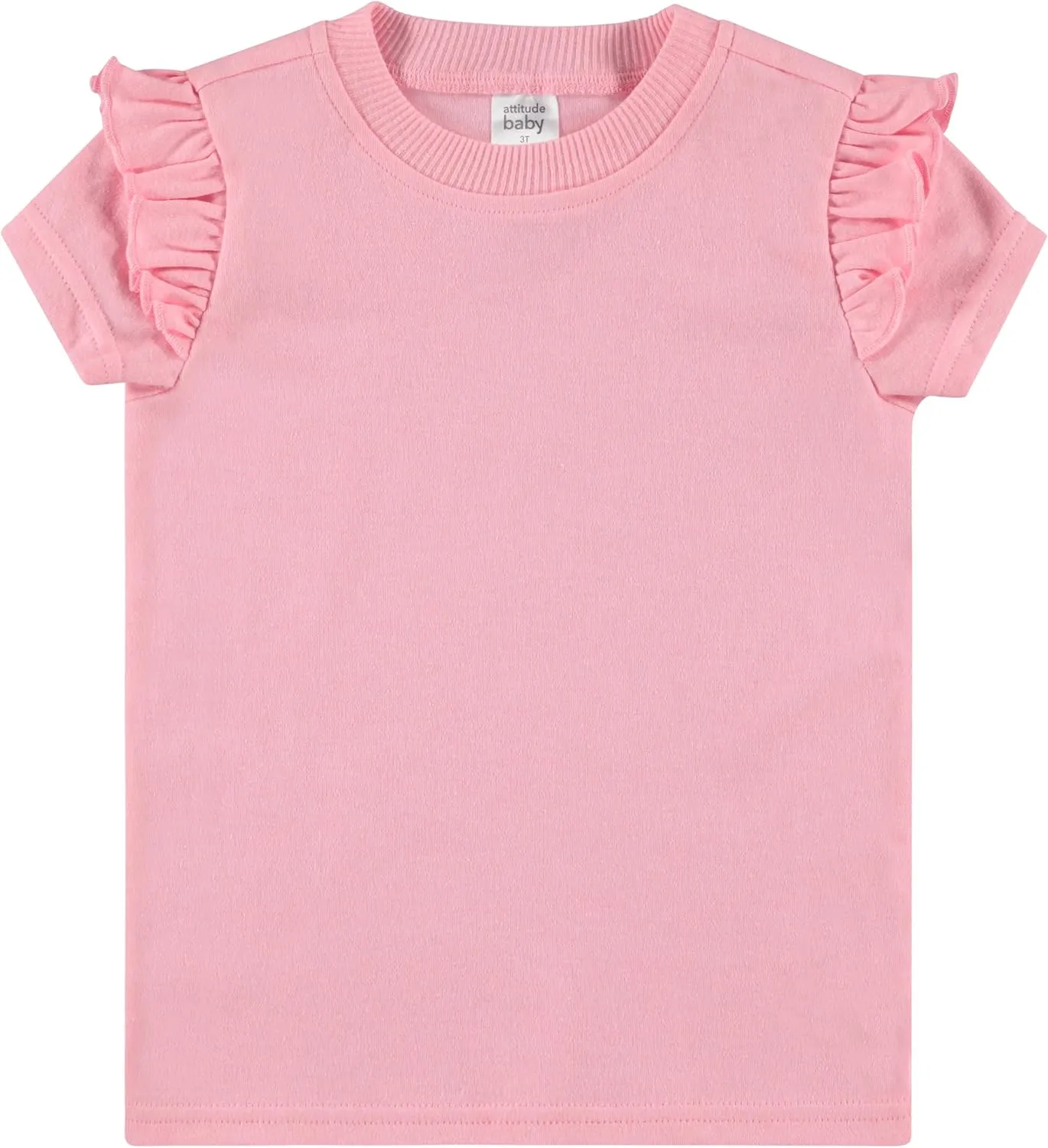 Cudlie 5-Pack Toddler/Baby Girl Short Sleeve Tops - Premium Quality Shirt Tops for Lightweight Comfort and Style.