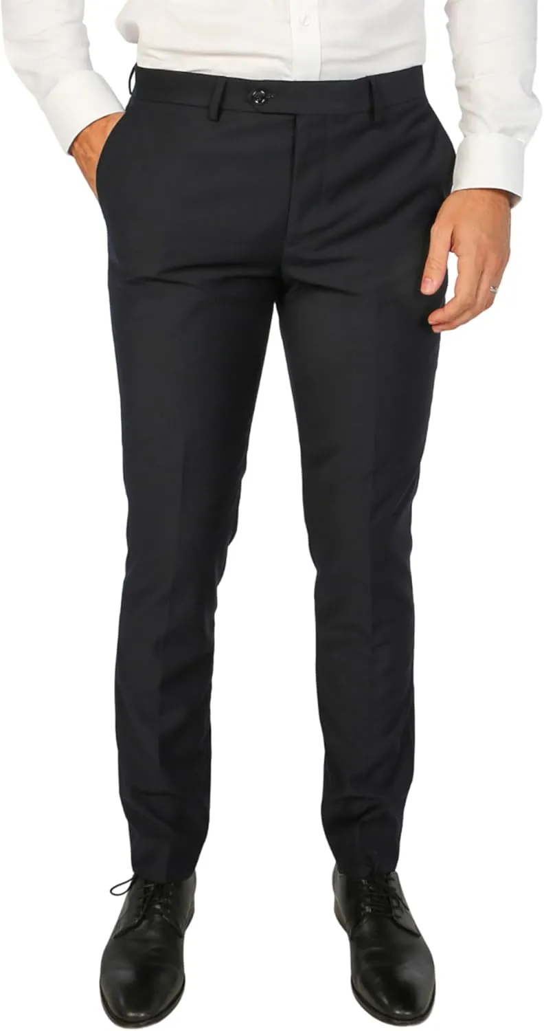 Elegant Men's Tailored Fit Suit - 3 Piece Set for All Formal Occasions