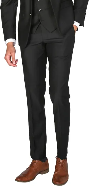 Elegant Men's Tailored Fit Suit - 3 Piece Set for All Formal Occasions