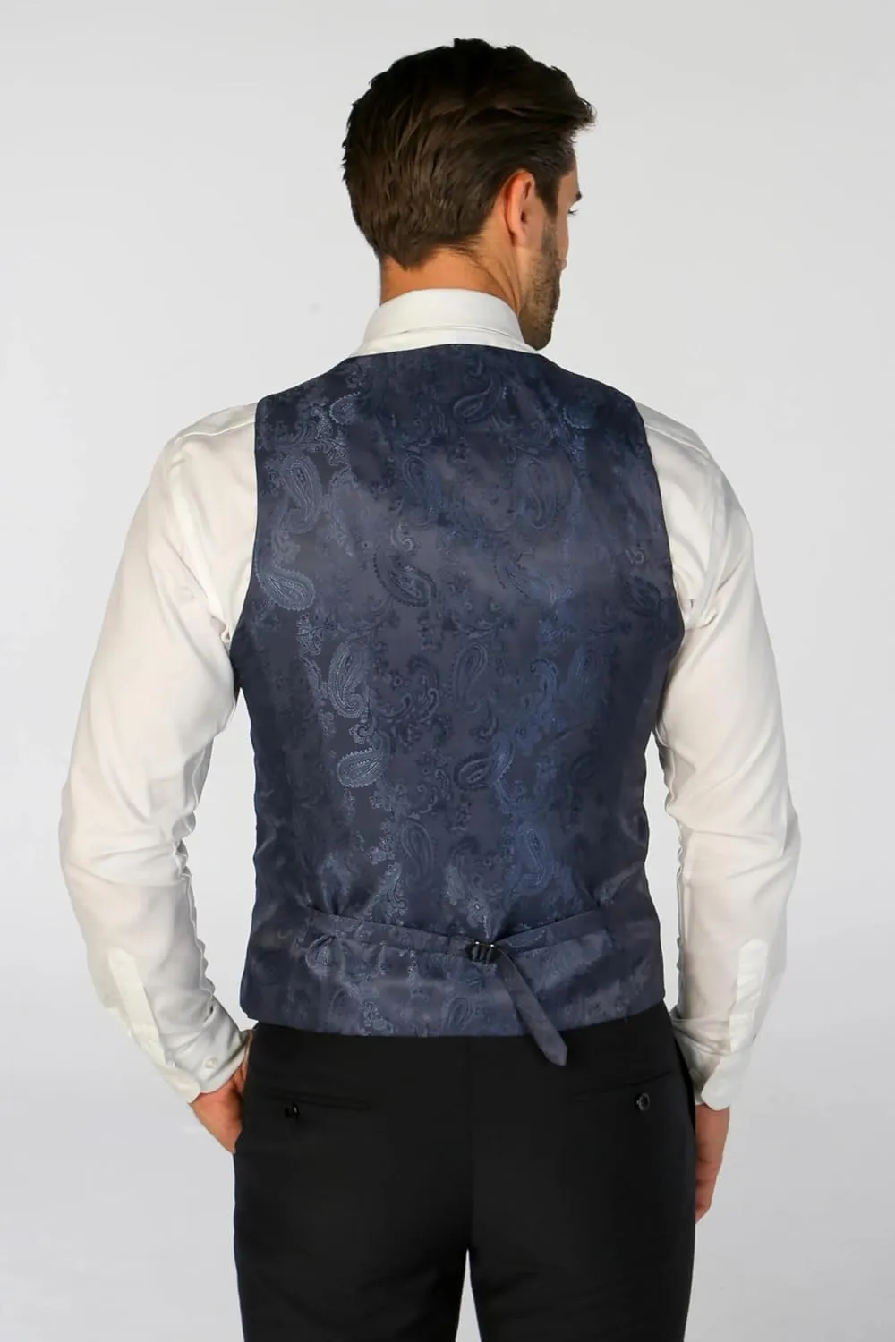 Elegant Men's Tailored Fit Suit - 3 Piece Set for All Formal Occasions