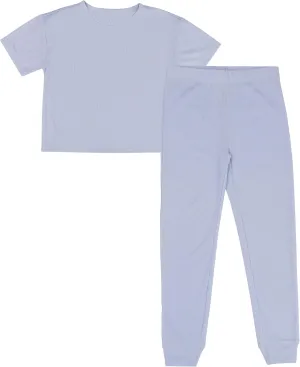 Fruit of the Loom Girls' Relaxing Comfort Loose Fit 2-Piece Pajama Set