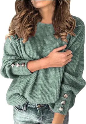 FZYLQY Women's Oversized Turtleneck Chunky Pullover Sweaters Cowl Neck Long Sleeve 2024 Winter Slouchy Loose Knit Sweaters