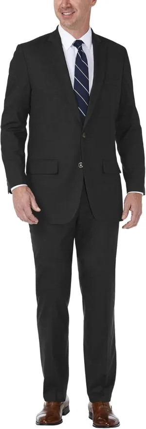 Haggar Men's J.m Premium Stria Tailored Fit Suit Separate Coat with Pant
