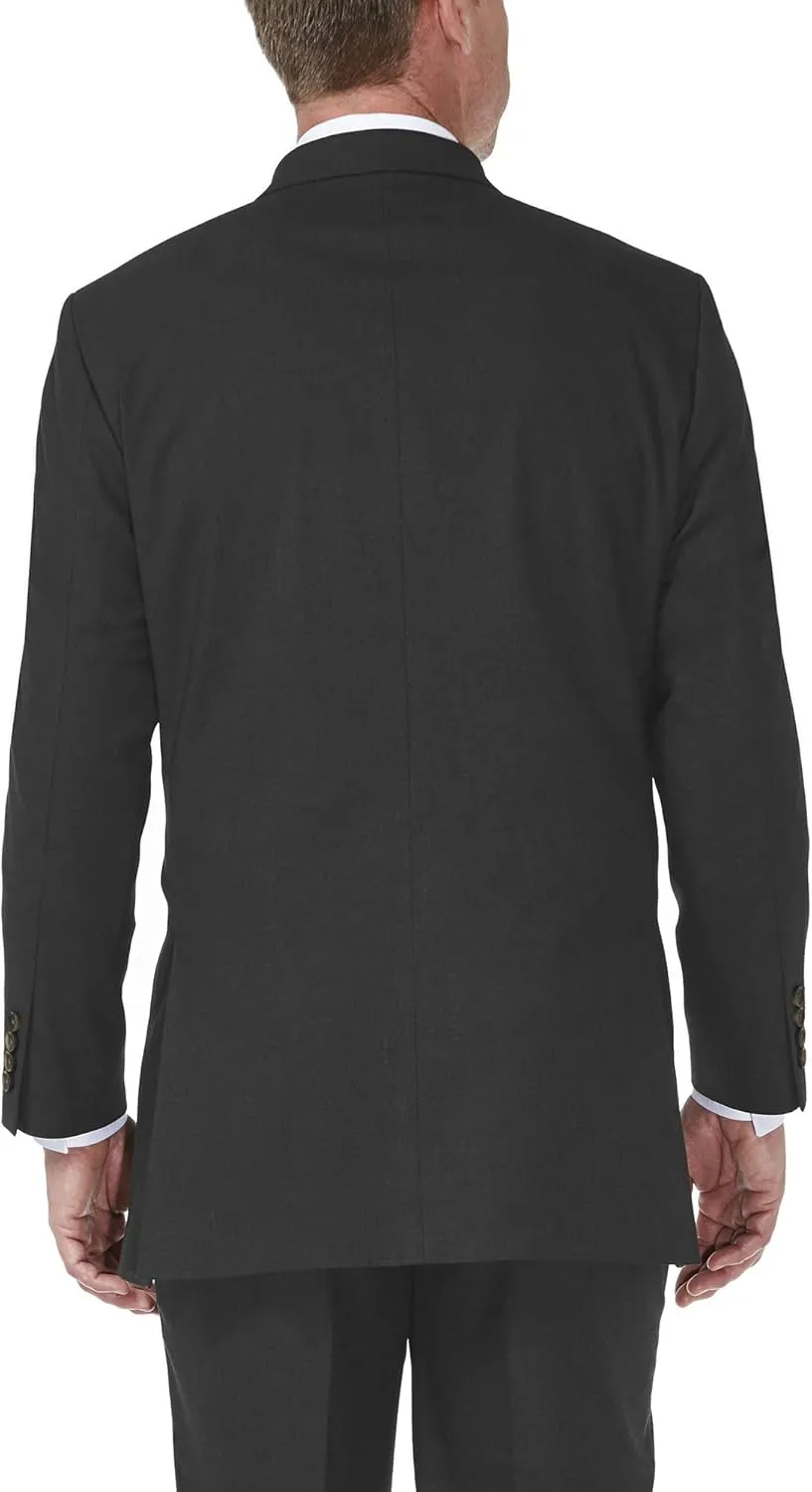 Haggar Men's J.m Premium Stria Tailored Fit Suit Separate Coat with Pant