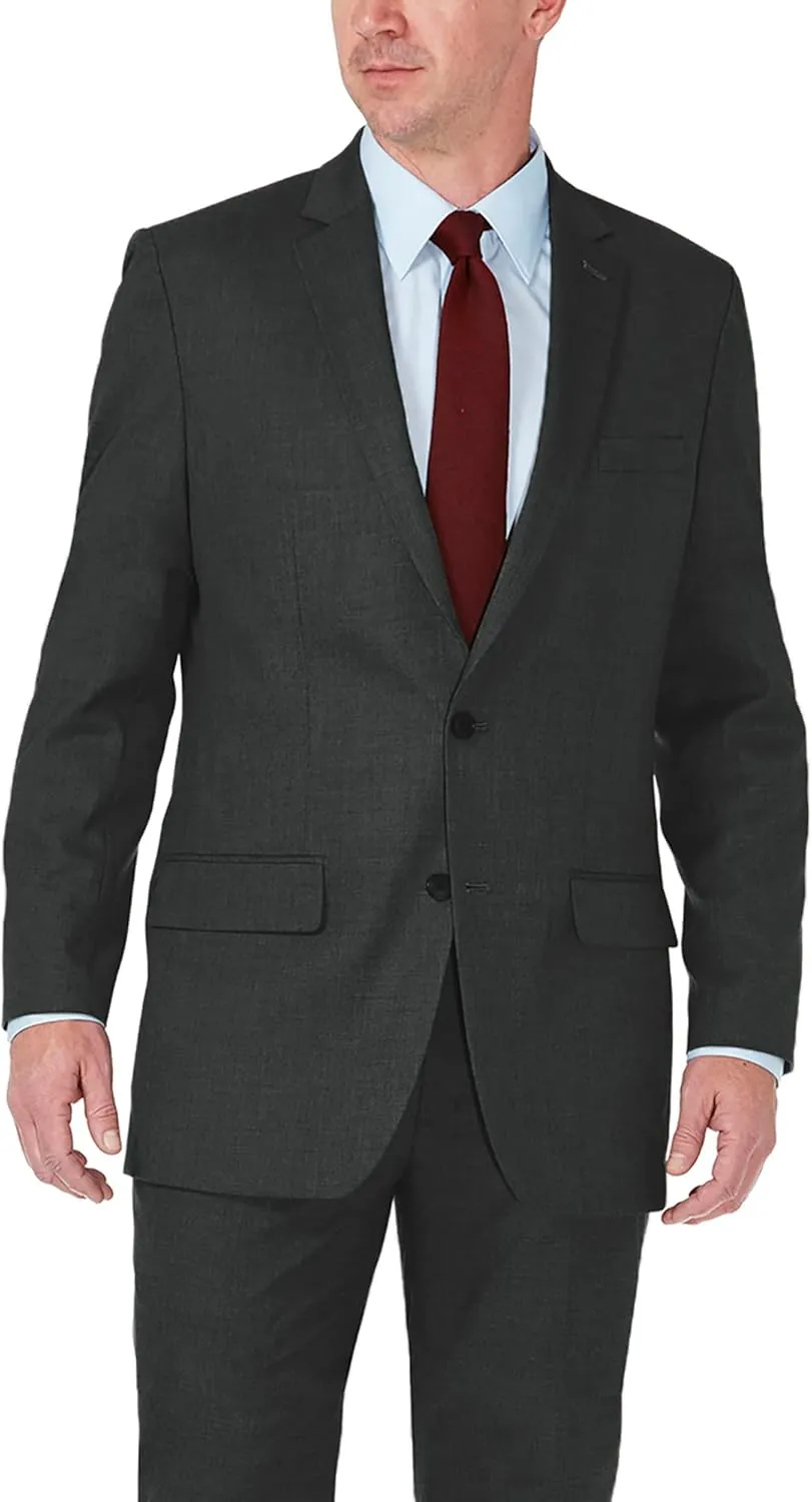 Haggar Men's Premium Stretch Tailored Fit Suit Separates-Pants & Jackets