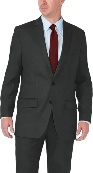 Haggar Men's Premium Stretch Tailored Fit Suit Separates-Pants & Jackets