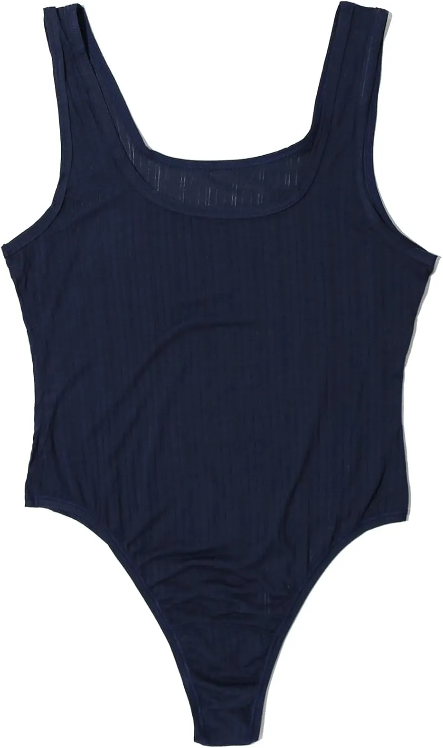 hanky panky MellowLuxe Square Neck Bodysuit (628452), Bicoastal Blue
