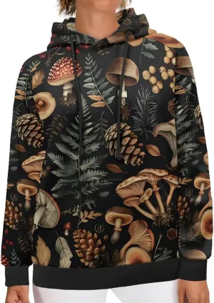 Hoodies for Women Sweatshirts with Kangaroo Pocket Casual Pullovers Sport Hooded Tops