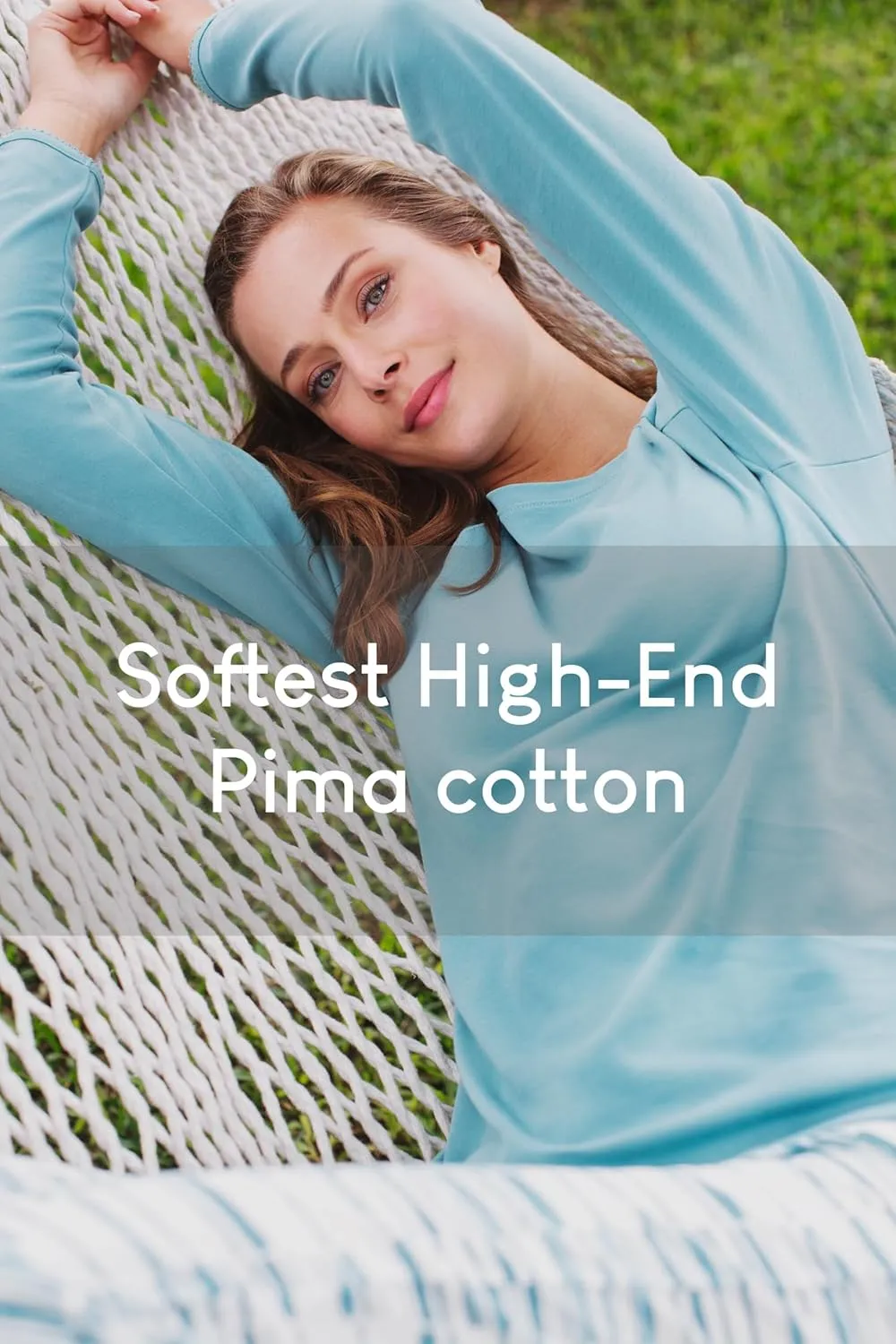 Incredibly Soft Pima Cotton Women's Pajamas Set - The Therapist
