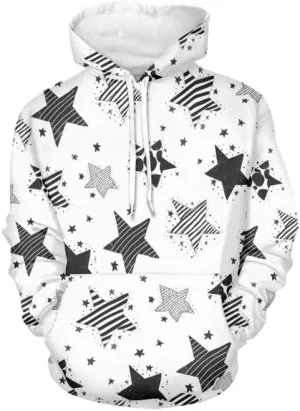Irisjudy Island Flowers Leaves Women's Casual Hoodies Plus Size XS-6XL, Fractal Art Hooded Tops Girls Fall Spring Sweatshirt