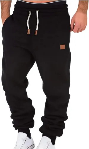 Joggers for Men Casual Drawstring Sport Athletic Gym Workout Jogging Sweat Pants Baggy Cargo Sweatpants with Pockets